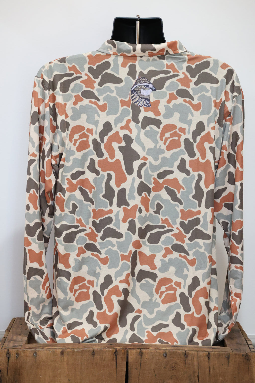 Old School Camo Quarter Zip