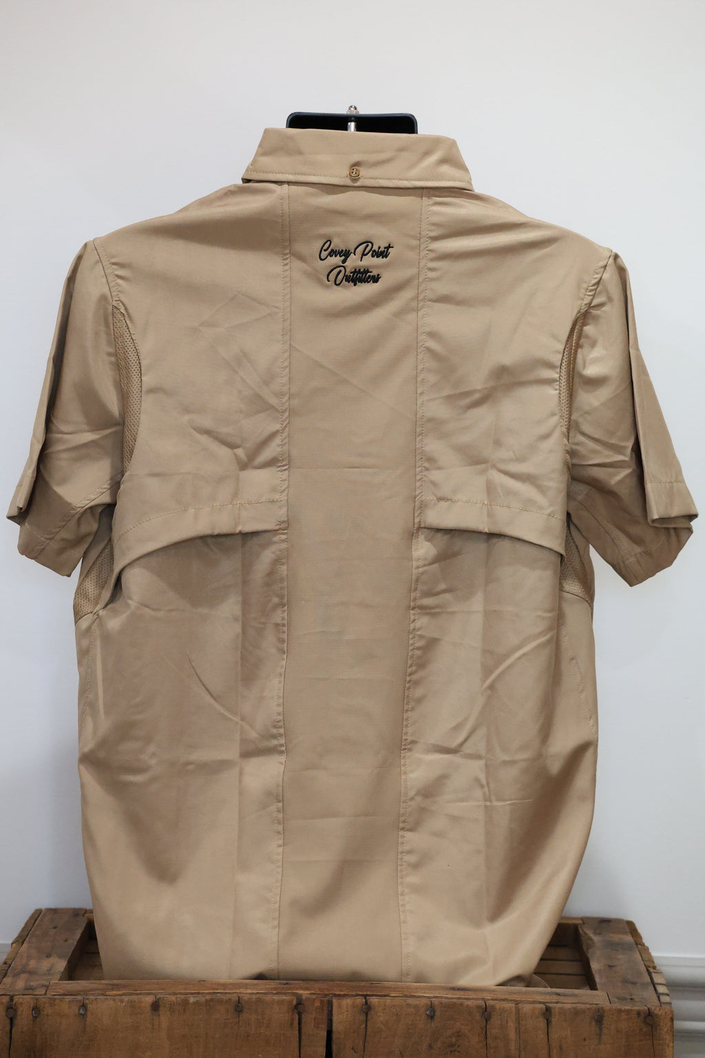 Khaki Short Sleeve Shooting Shirt