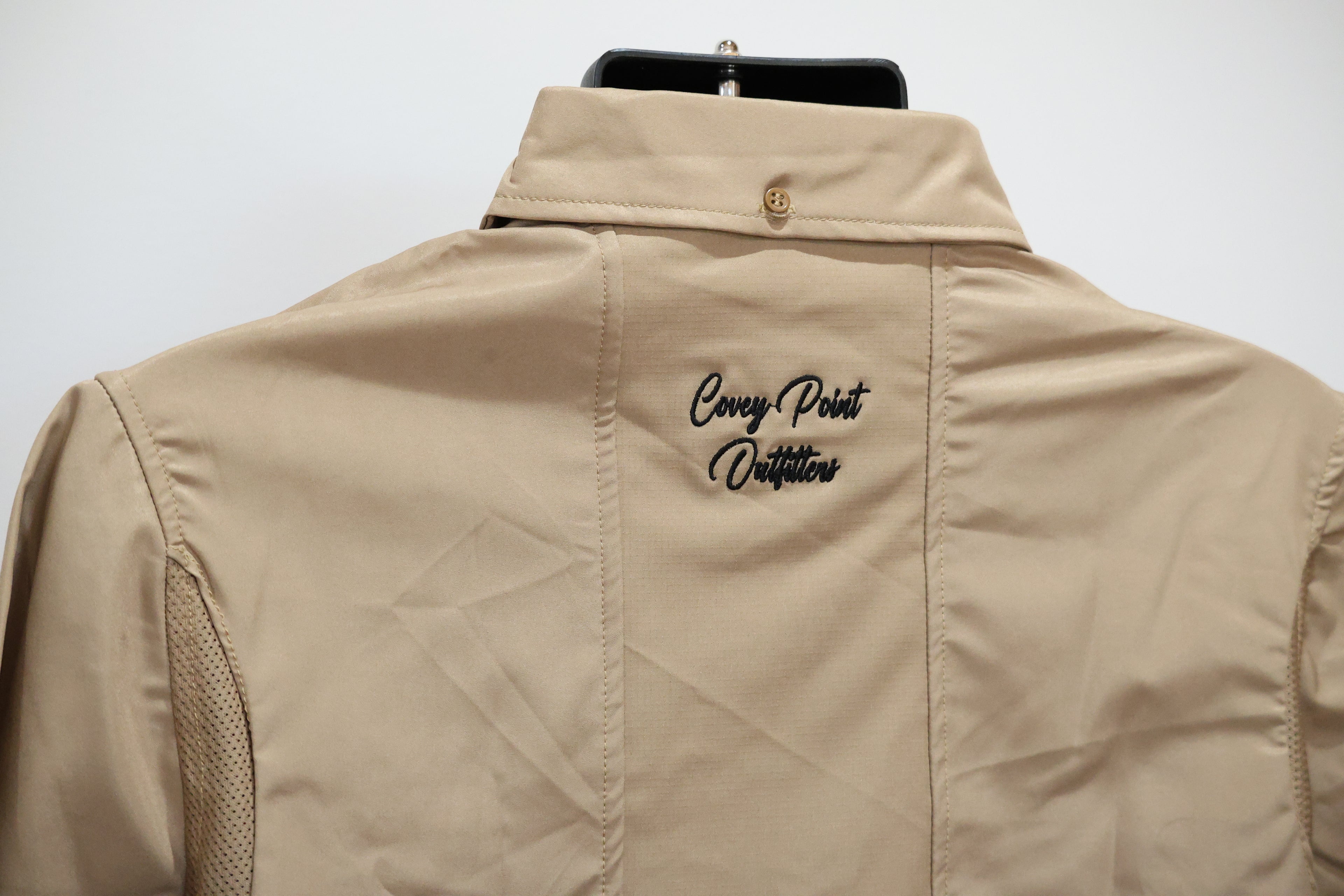 Khaki Short Sleeve Shooting Shirt