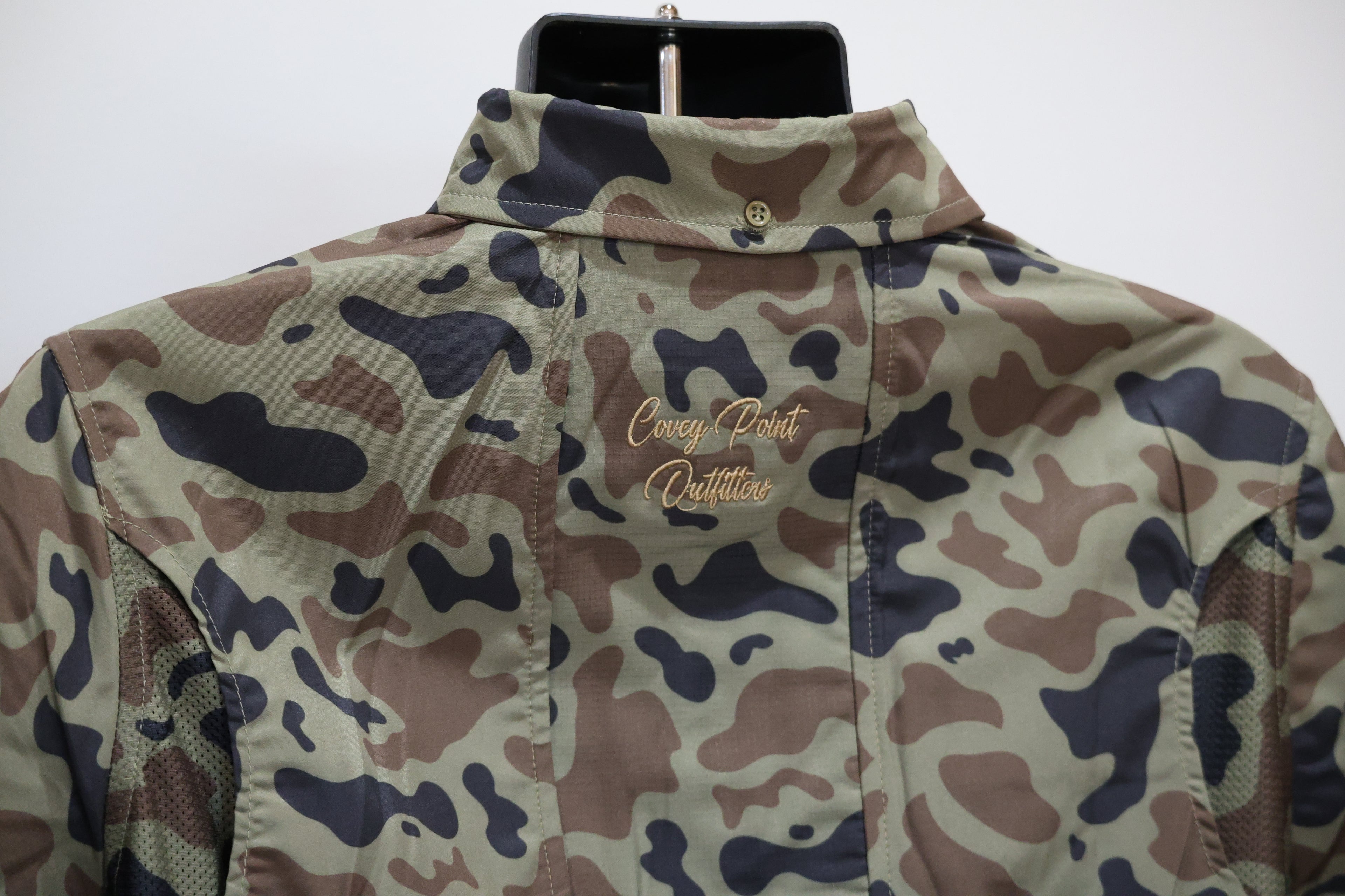 Safari Old School Camo Short Sleeve Shooting Shirt