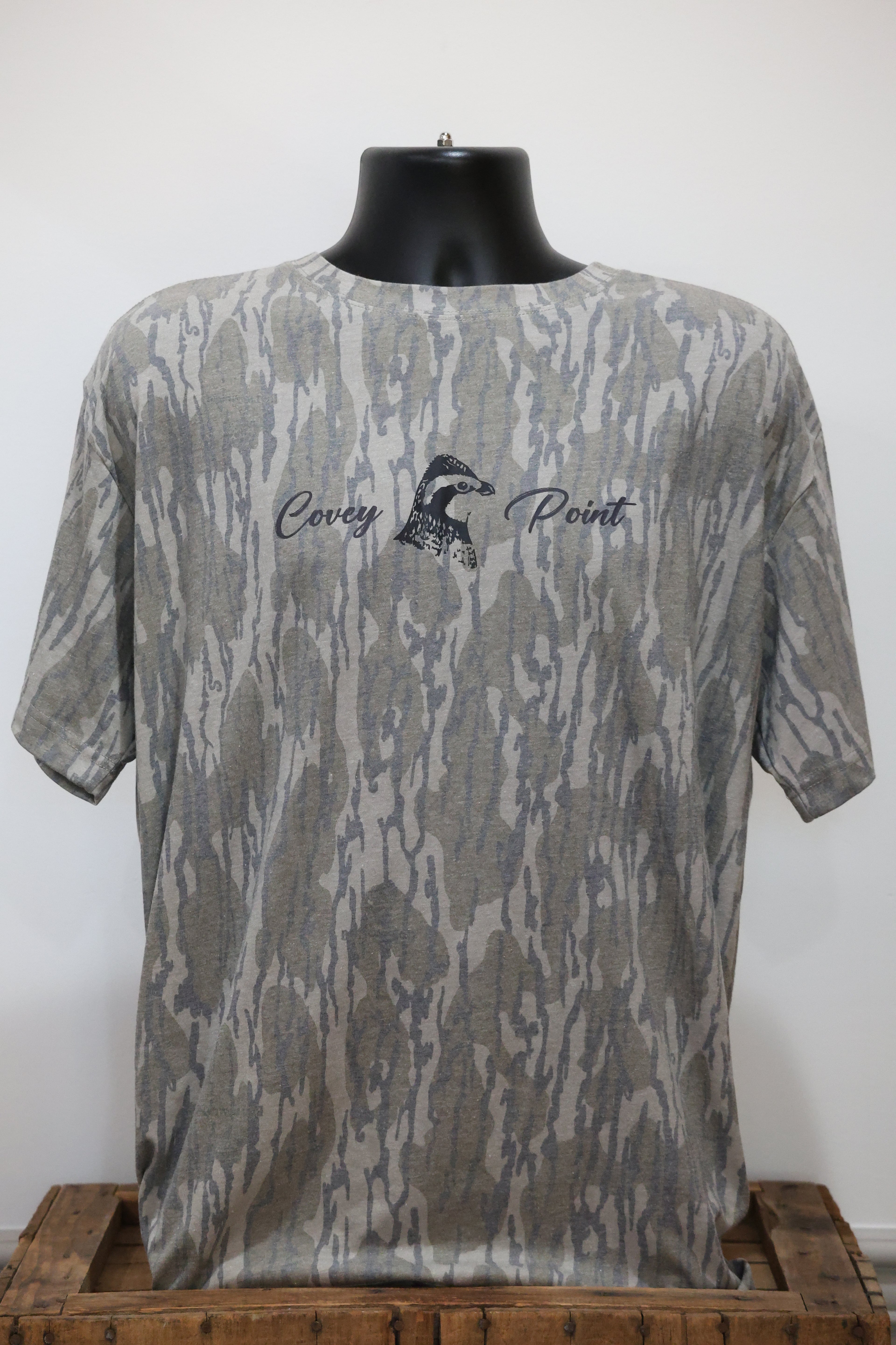 Mossy Oak Bottomland Quail Logo Shirt