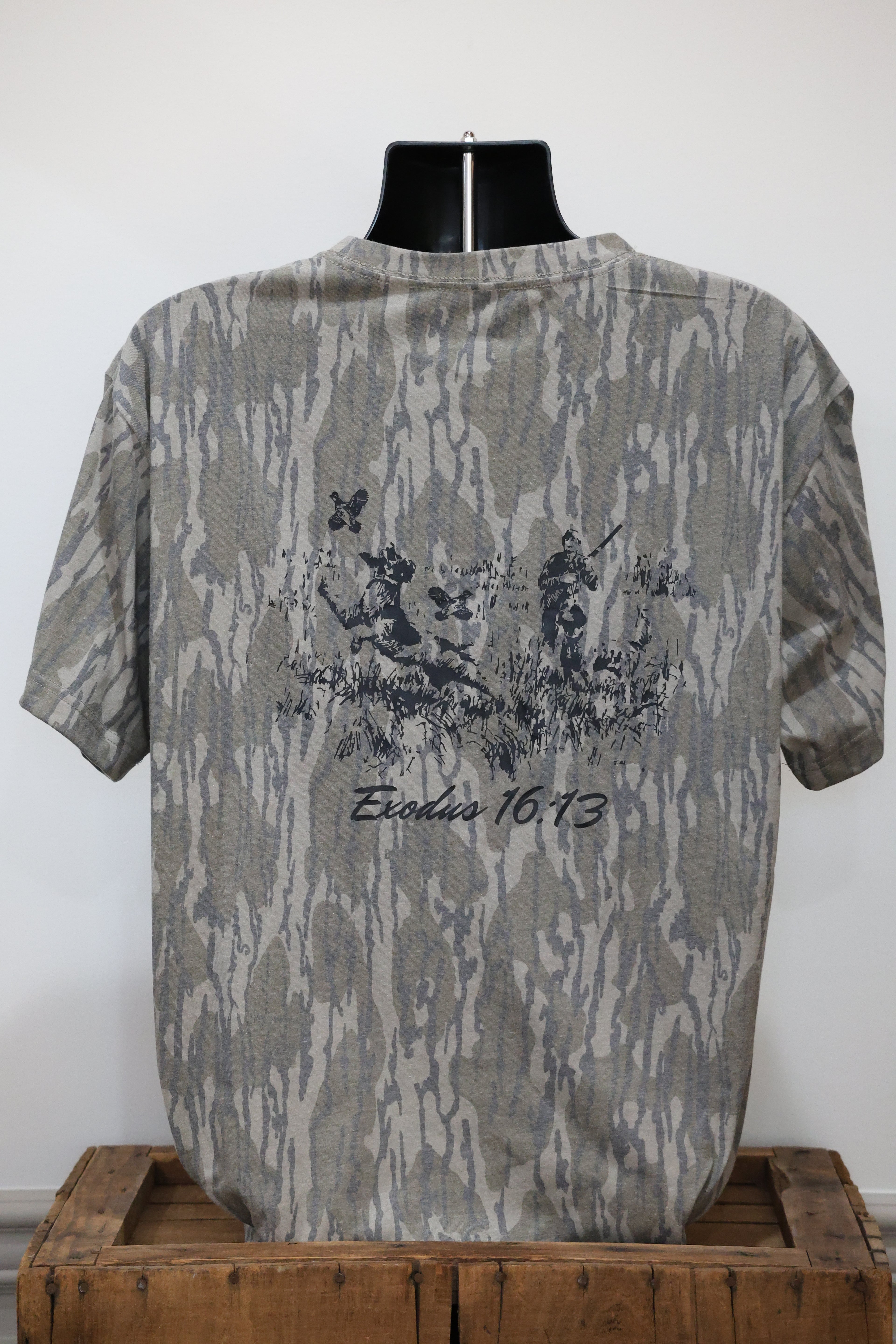Mossy Oak Bottomland Quail Logo Shirt