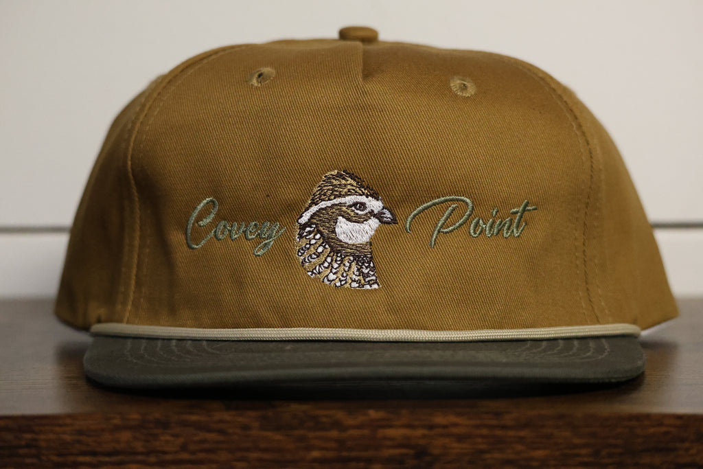 Stuttgart Quail Logo Goat Rope Hat