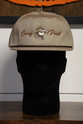 Khaki Quail Logo Goat Rope Hat