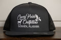 Charcoal Snapback Covey Point Embroidered Hat