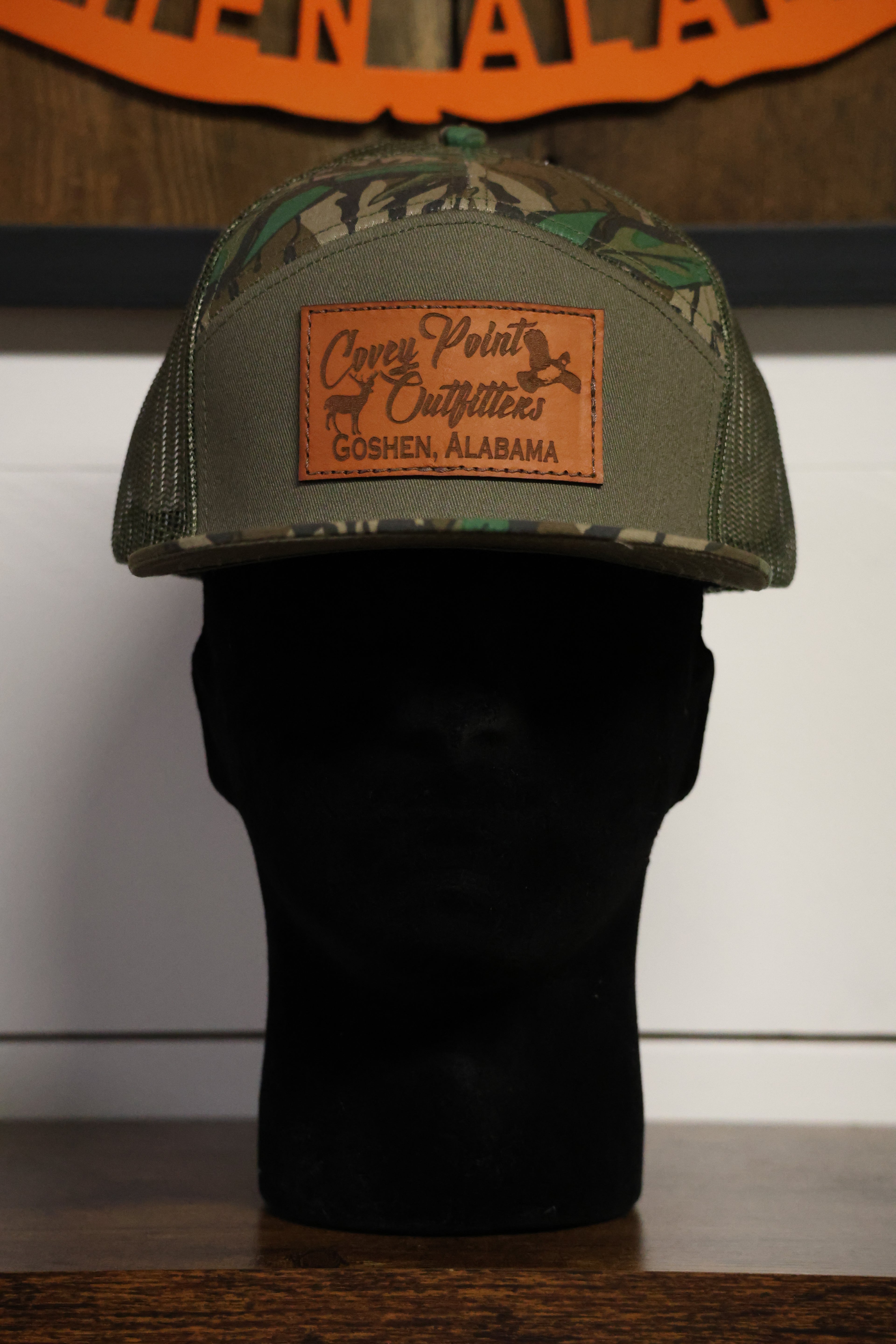 Greenleaf 7 Panel Square Patch Hat