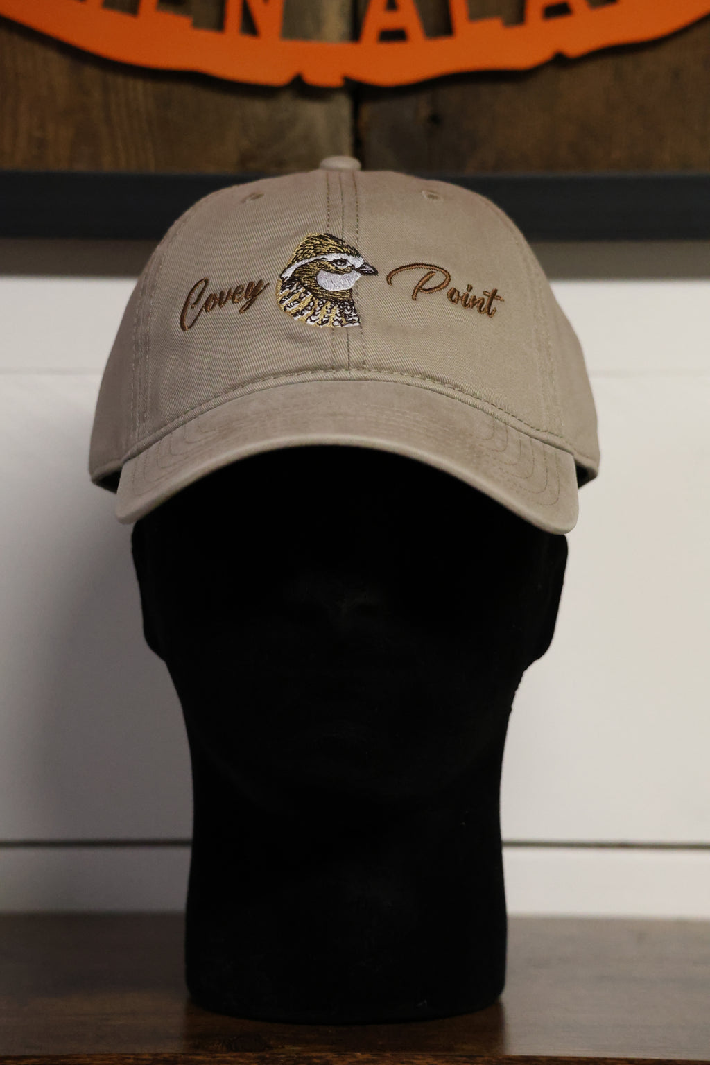 Women's Richardson Khaki Quail Logo Hat