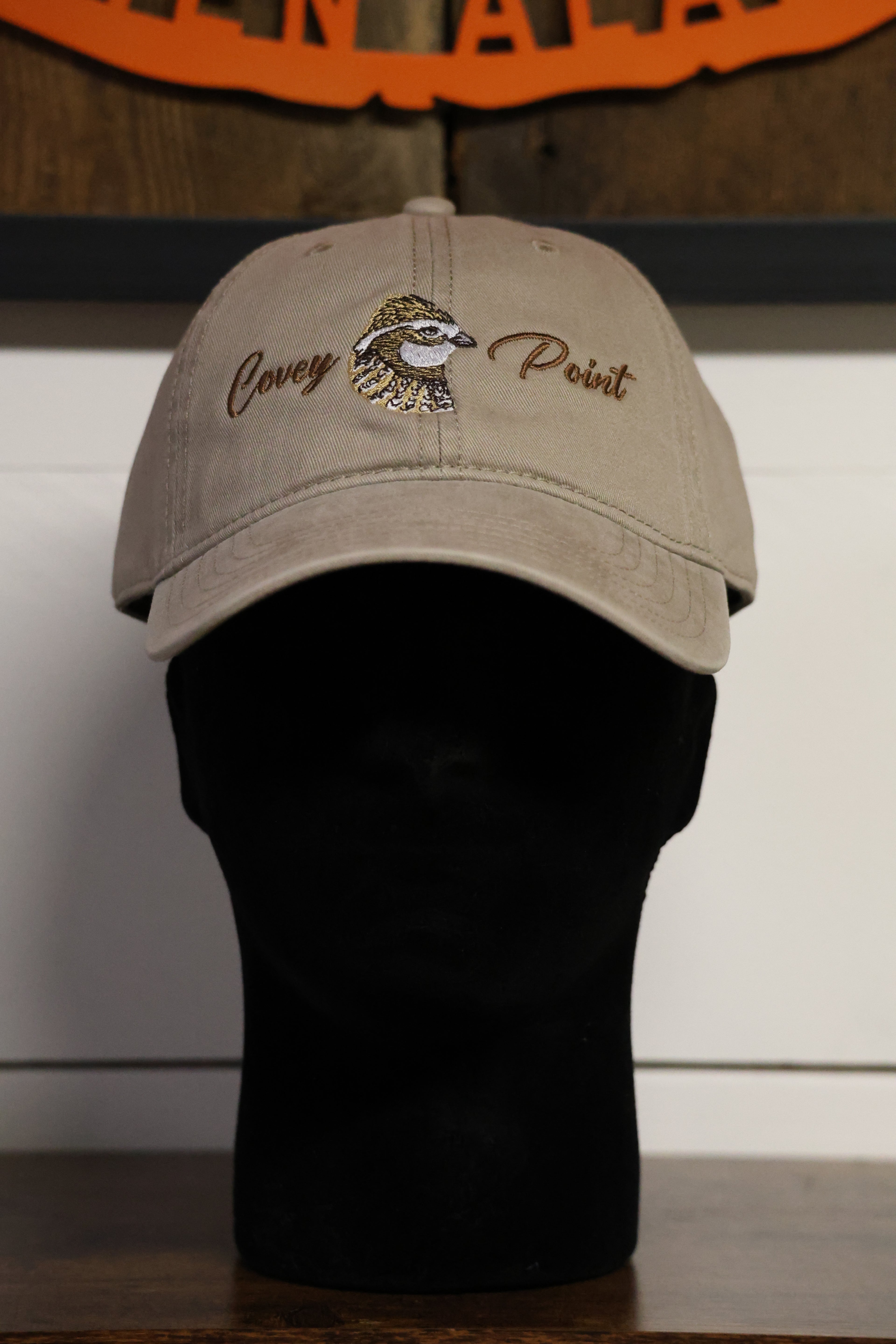 Women's Richardson Khaki Quail Logo Hat